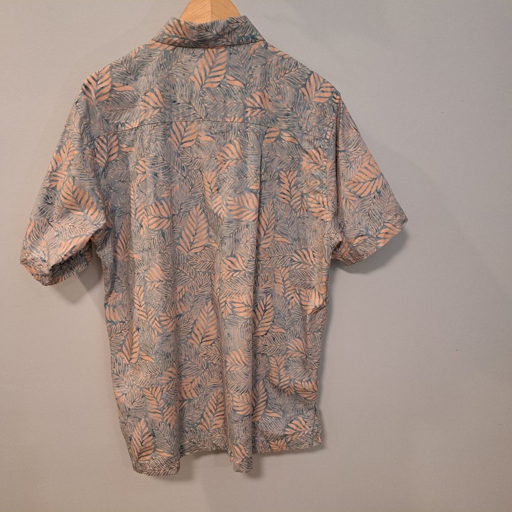 Pete Huntington men's Bali medium short sleeve button down shirt - Picture 4 of 10